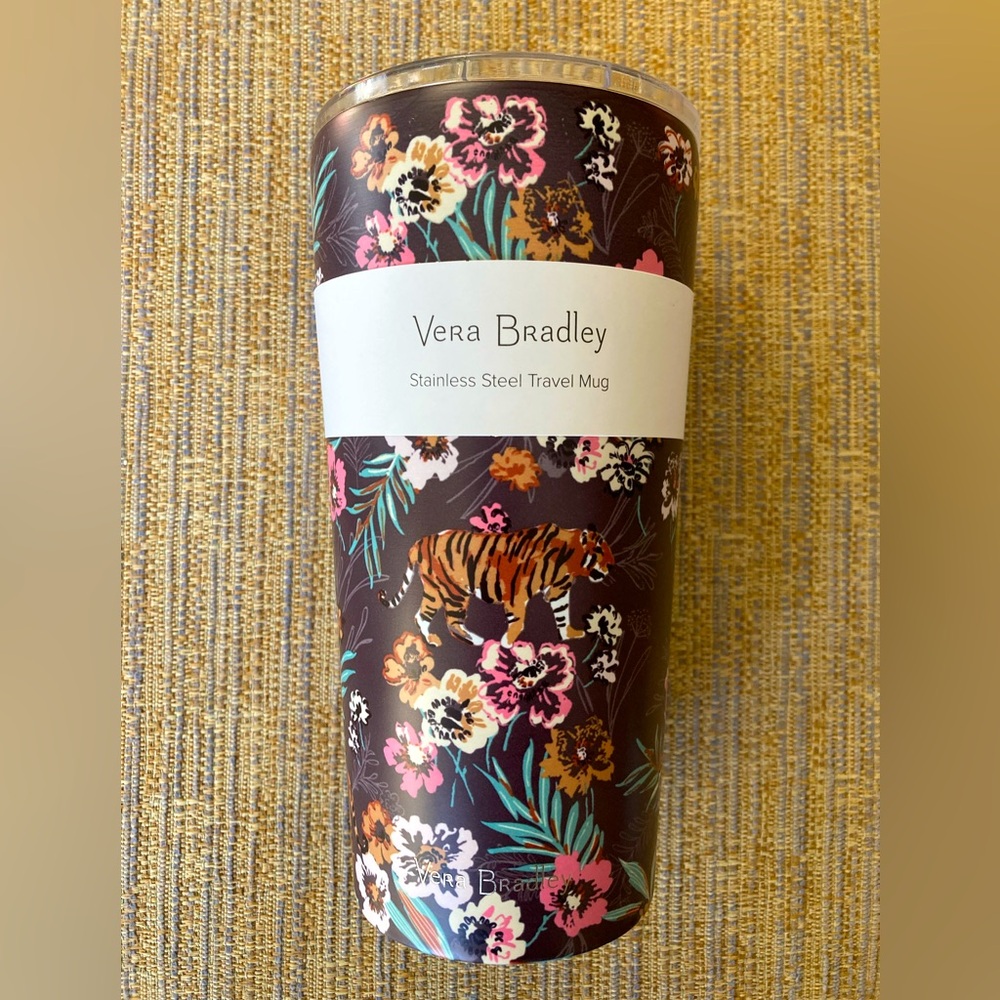 Vera Bradley Hot/Cold Tumbler in Bali Jungle NWT